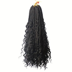 35 56 Cm Crochet Box Braid Hair Extensions Goddess 3 Pack Box Braid Bohemian