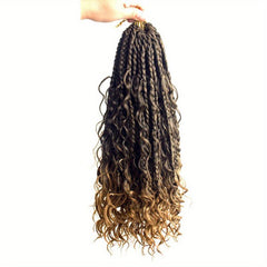 35 56 Cm Crochet Box Braid Hair Extensions Goddess 3 Pack Box Braid Bohemian
