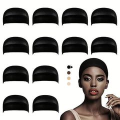 12pcs Lace Front Wig Cap Stocking Cap for Wigs