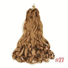 3pcs Loose Wave Crochet Hair Extensions 55-88cm Synthetic Fiber Braiding Hair