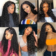 Deep Wave Human Hair Bundles 20-32in Unprocessed Virgin Hair