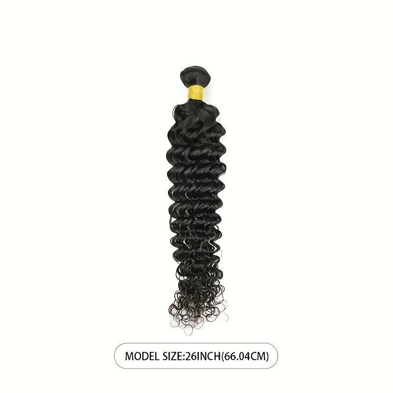 Deep Wave Human Hair Bundles 20-32in Unprocessed Virgin Hair