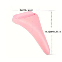 Pink Ice Roller for Face Massage Reduce Puffiness Tighten Skin
