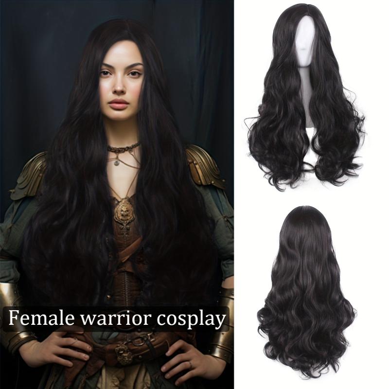 Long Curly Wig Synthetic Wig Movie Cosplay Wig For Halloween