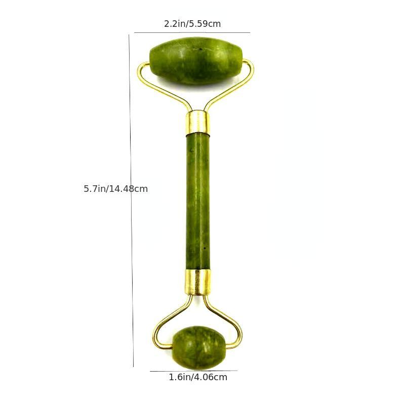 Jade Roller Gua Sha Set Reduce Aging Facial Roller Massager