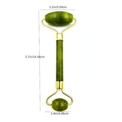 Jade Roller Gua Sha Set Reduce Aging Facial Roller Massager