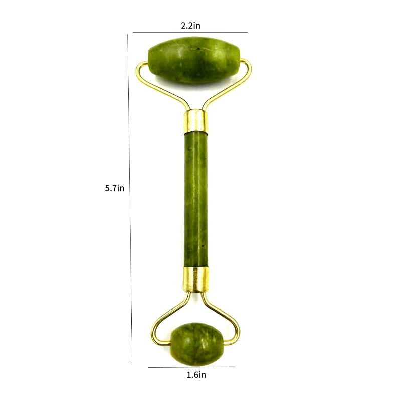 Jade Roller Gua Sha Set Reduce Aging Facial Roller Massager