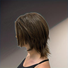30 48 Cm Short Synthetic Wig Tail Mixed Wig Cap Holiday Party Decoration