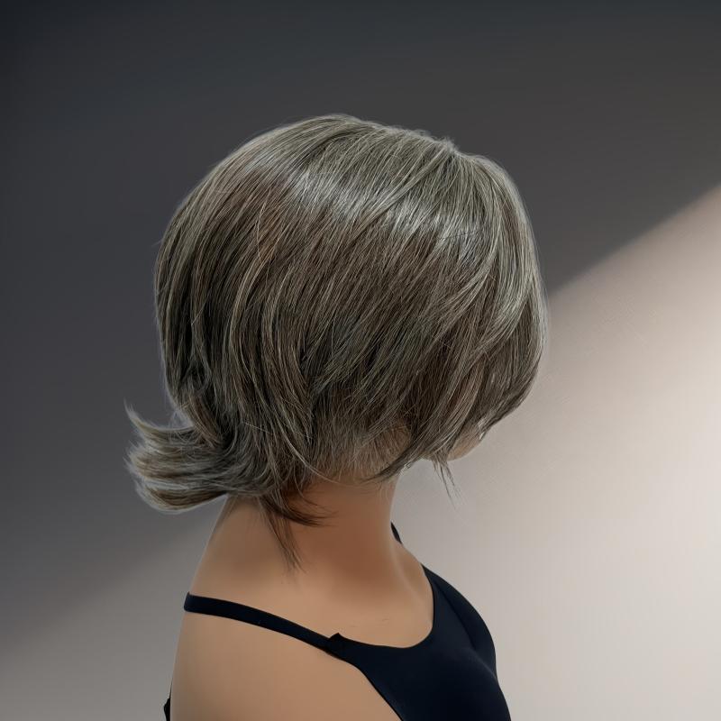 30 48 Cm Short Synthetic Wig Tail Mixed Wig Cap Holiday Party Decoration