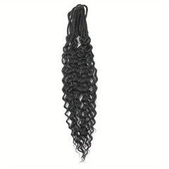 24 Wavy Dreads Honey Blonde Ombre Double Ended Dreadlock Extensions