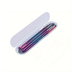 4pcs Stainless Steel Blackhead Remover Set for Clean Pores and Acne Blemishes