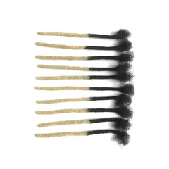 10 Pack 100% Human Hair Crochet Extensions TB 613 0.24in