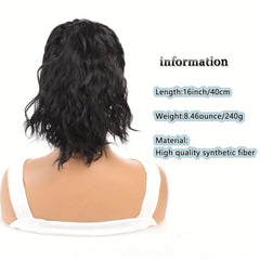Adjustable Baseball Hat Wig Long Curly Extensions Synthetic Hair