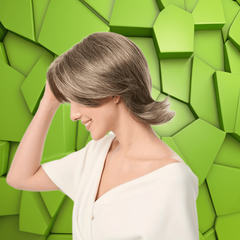 25 4 Cm Mixed Side Part Short Hair Wig for Women