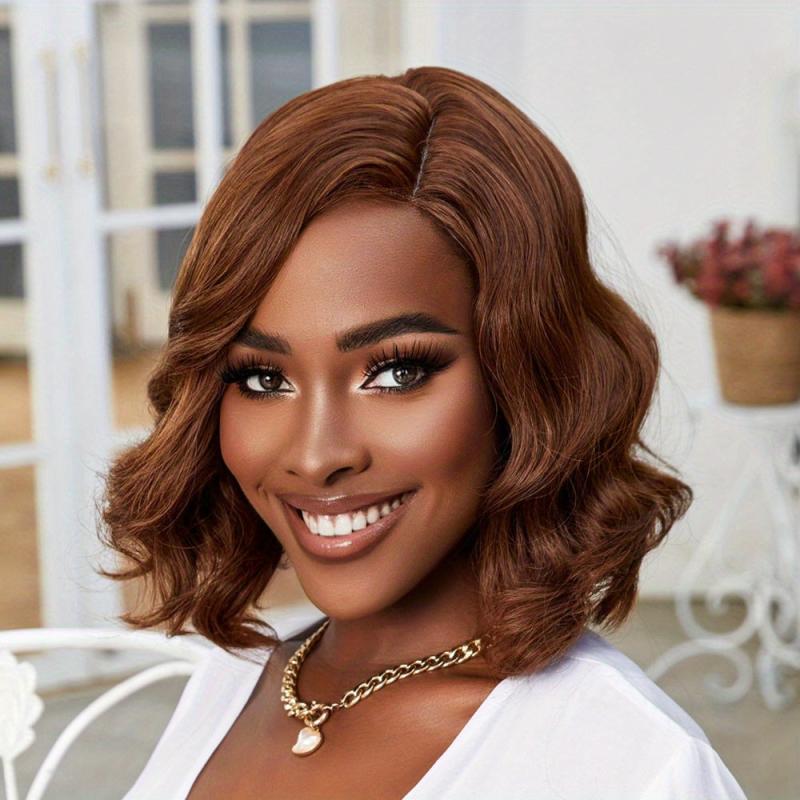 Short Curly Wavy Hair Wigs 4 1 Lace Front Wigs For Women