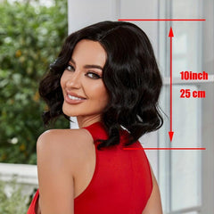 Short Curly Wavy Hair Wigs 4 1 Lace Front Wigs For Women