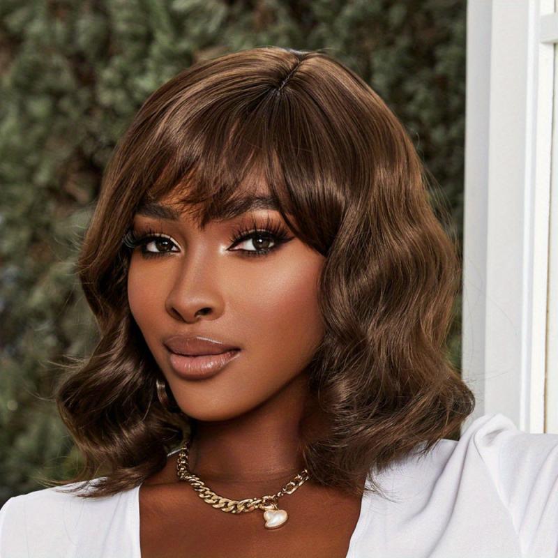 Short Curly Wavy Hair Wigs 4 1 Lace Front Wigs For Women