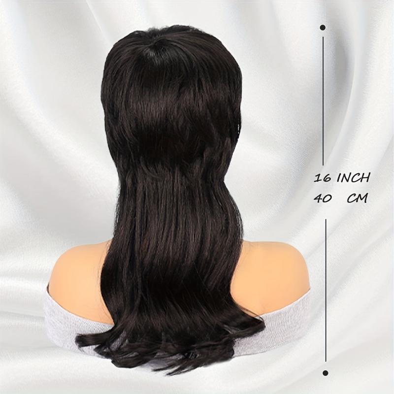 Natural Wavy Long Layered Synthetic Wigs 40 64 Cm