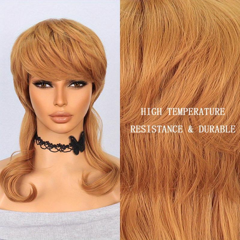 Natural Wavy Long Layered Synthetic Wigs 40 64 Cm