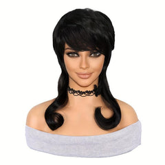 Natural Wavy Long Layered Synthetic Wigs 40 64 Cm
