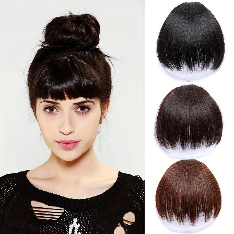 Synthetic Clip In Hair Extensions Natural Looking for Daily Use