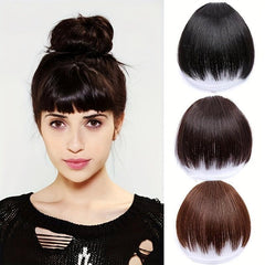 Synthetic Clip In Hair Extensions Natural Looking for Daily Use