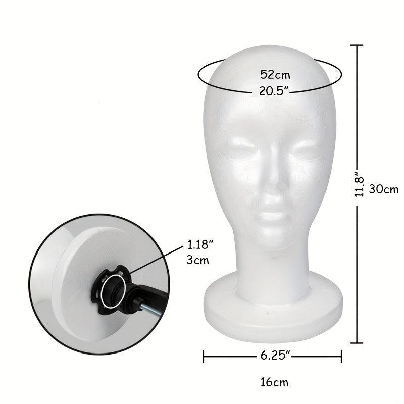 2pcs 30 Wig Head: Upgrade Your Hair Styling Routine
