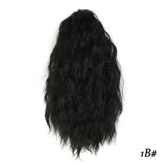 Synthetic Curly Drawstring Ponytail 25 80g Natural Look