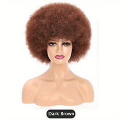 Afro Puff Wigs 10 16 Cm Kinky Curly Hair Wigs For Women
