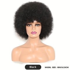 Afro Puff Wigs 10 16 Cm Kinky Curly Hair Wigs For Women