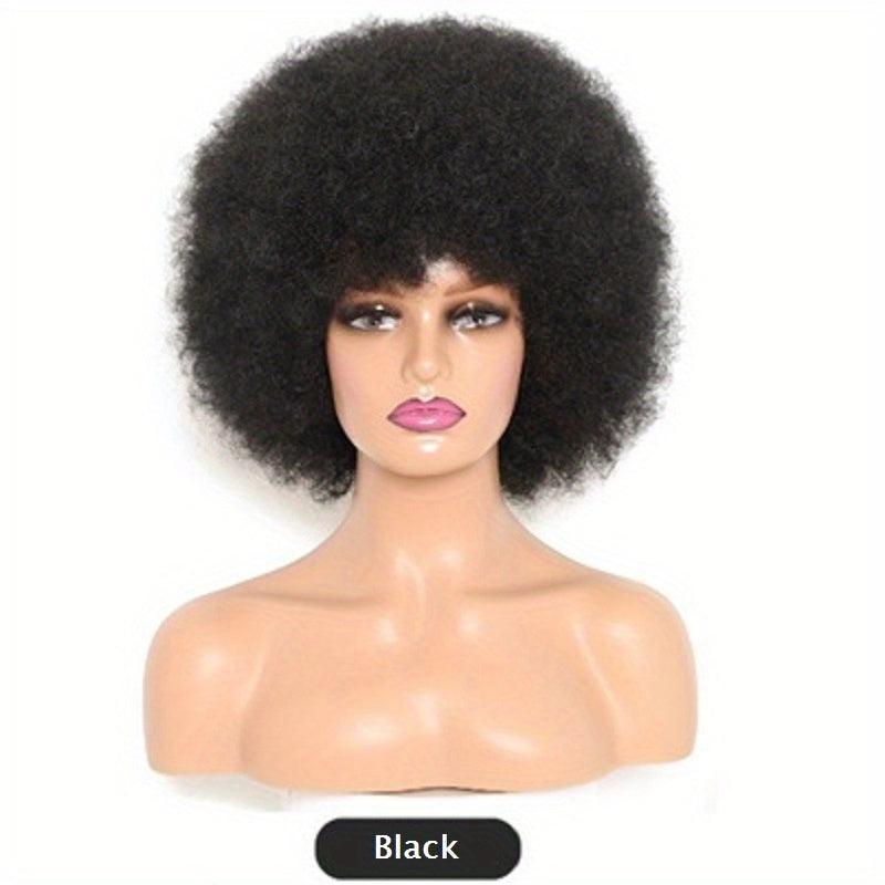 Afro Puff Wigs 10 16 Cm Kinky Curly Hair Wigs For Women