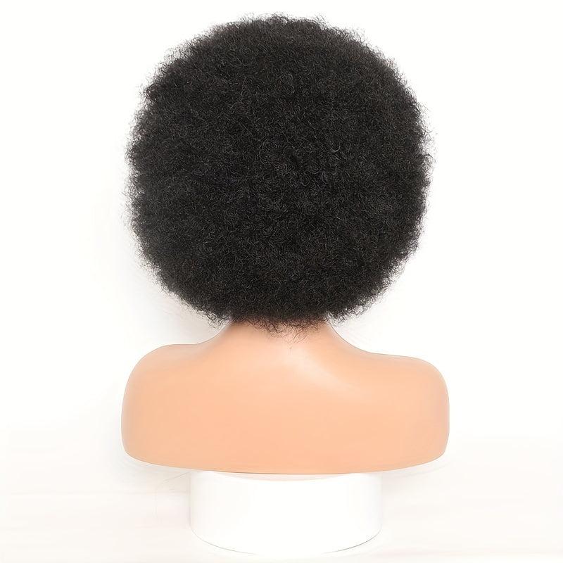 Afro Puff Wigs 10 16 Cm Kinky Curly Hair Wigs For Women
