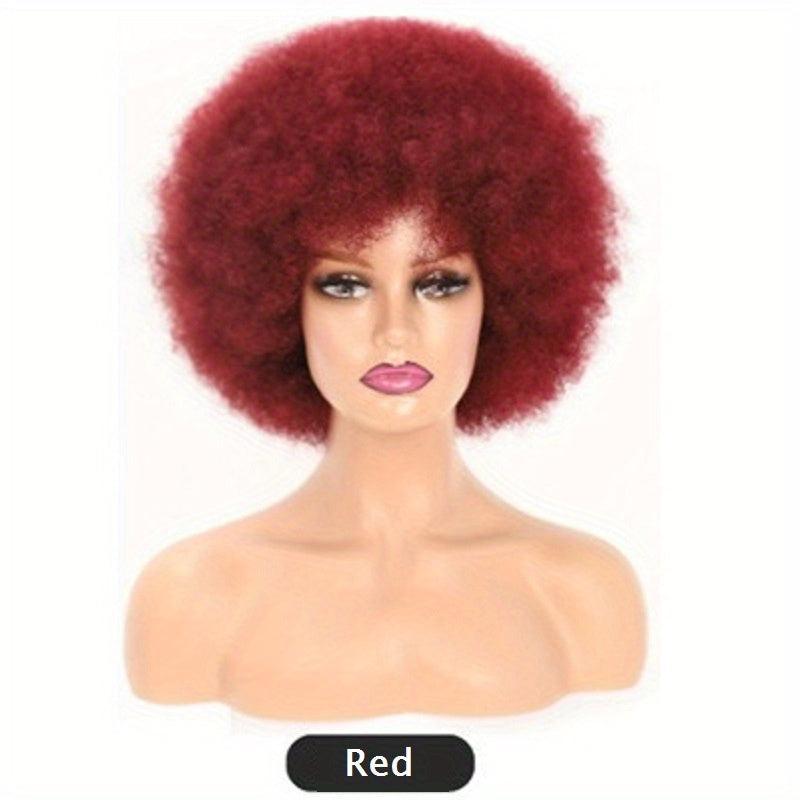 Afro Puff Wigs 10 16 Cm Kinky Curly Hair Wigs For Women