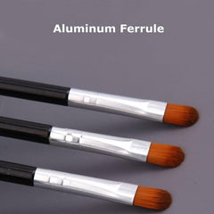 4pcs Concealer Brush Flat Synthetic Hair Makeup Brush