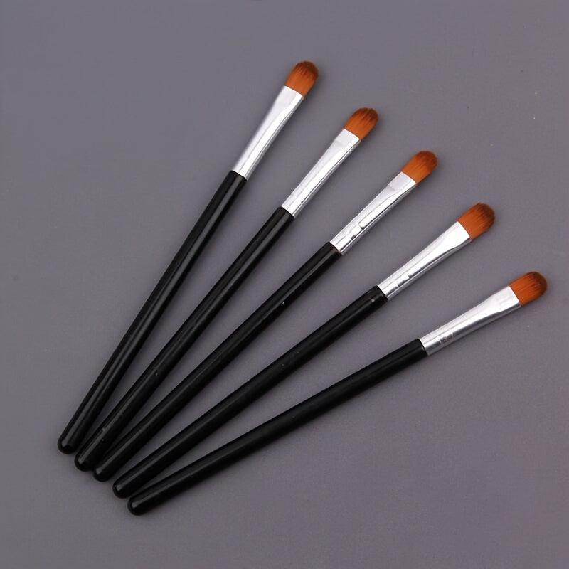 4pcs Concealer Brush Flat Synthetic Hair Makeup Brush