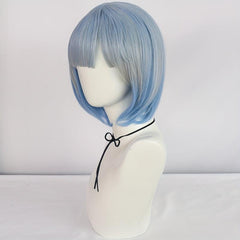 Short Bob Cosplay Wigs with Bangs + Wig Cap