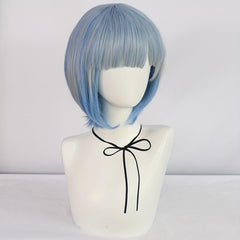 Short Bob Cosplay Wigs with Bangs + Wig Cap