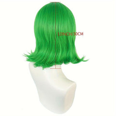 Lime Green Bob Wig for Women with Wig Cap