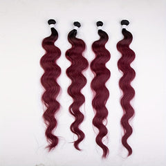 76 2Cm Curly Wavy Hair Extensions Synthetic Fiber For Women Girls