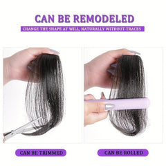 Clip In Hair Bangs One Side Synthetic Hair Extensions For Women