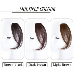 Clip In Hair Bangs One Side Synthetic Hair Extensions For Women