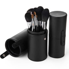 Dustproof Makeup Brush Holder Travel Case for Women and Girls