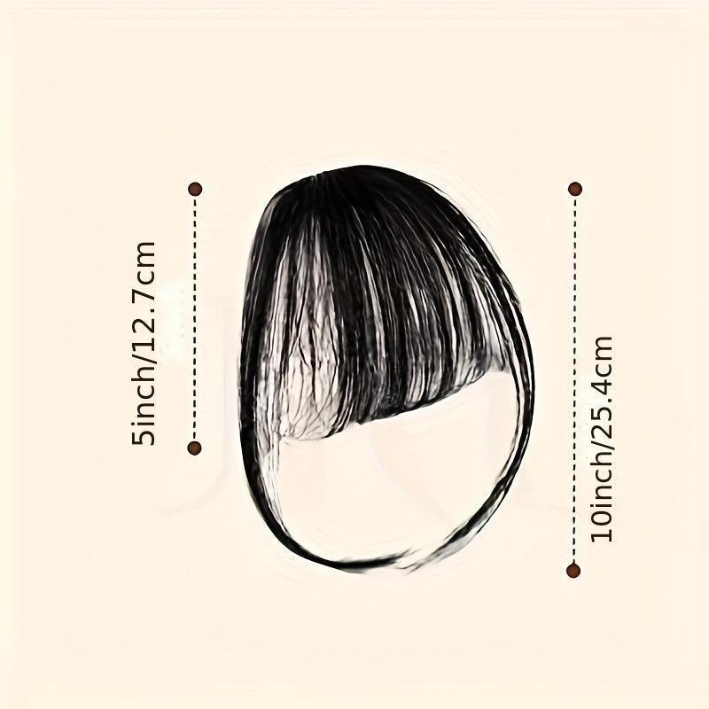 Clip In Bangs With Sideburns Synthetic Hair Extensions for Daily Use