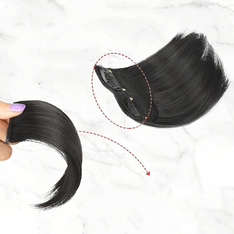 Seamless Clip In Hair Topper for Thinning Hair Women 25.4cm Hairpiece
