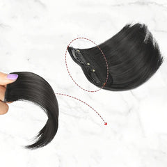 Seamless Clip In Hair Topper for Thinning Hair Women 25.4cm Hairpiece