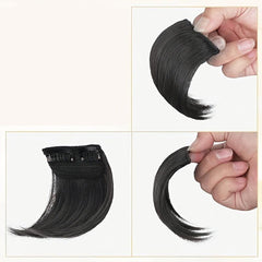 Seamless Clip In Hair Topper for Thinning Hair Women 25.4cm Hairpiece