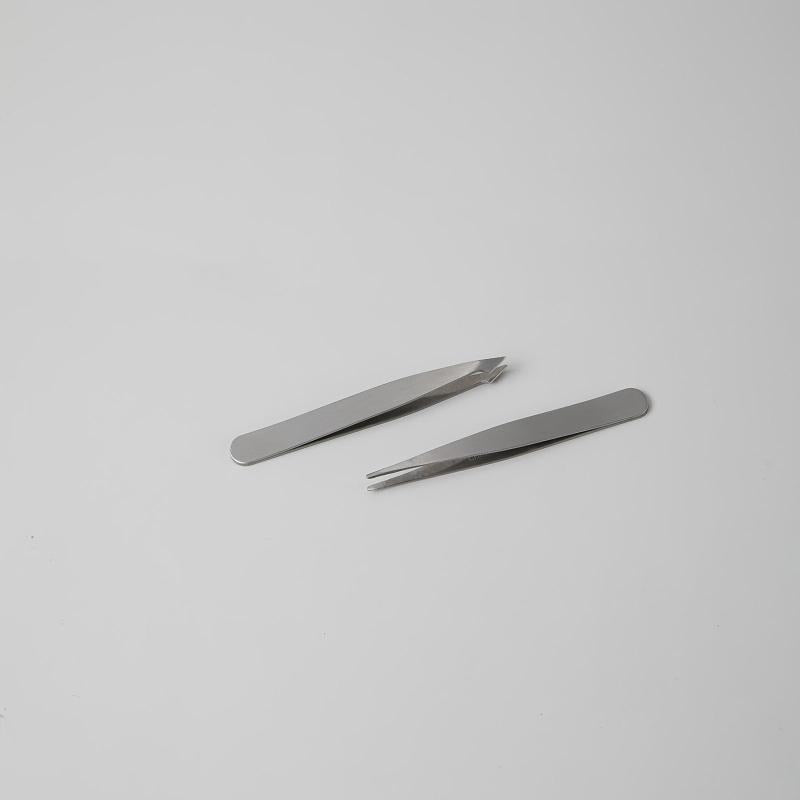 Mini Portable Eyebrow Tweezers Set for Girls and Women