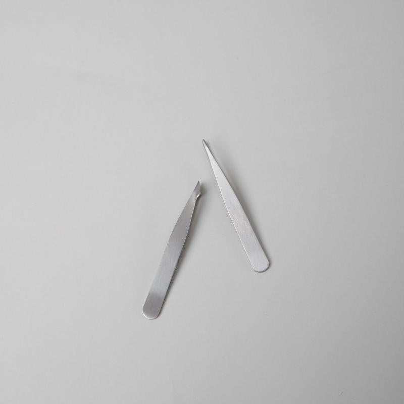 Mini Portable Eyebrow Tweezers Set for Girls and Women
