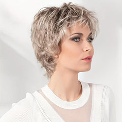 Short Wavy Layered Hair Wig 20 32 Cm Synthetic Fiber Messy Hair Pixie Cut Wigs