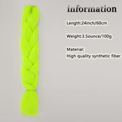 Synthetic Jumbo Braids Hair Extension Braiding Hair Crochet Jumbo Braiding